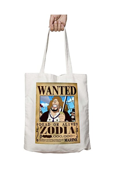 ART HEDİYE Wanted Zodia Anime - حقيبة كتف مطبوعة على الجانبين وقابلة للغسل