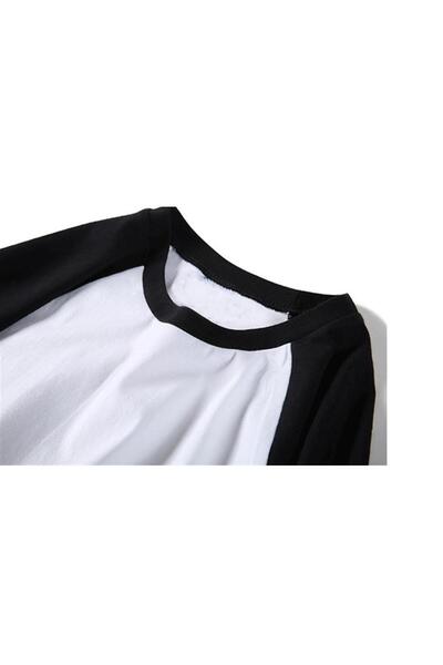 GOSSİP TEAM Che Guevara Printed - Unisex Λευκό Oversize Μπλουζάκι Raglan Sleeve