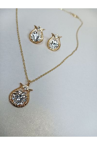 BIJUTERI Papaya Diamond Set
