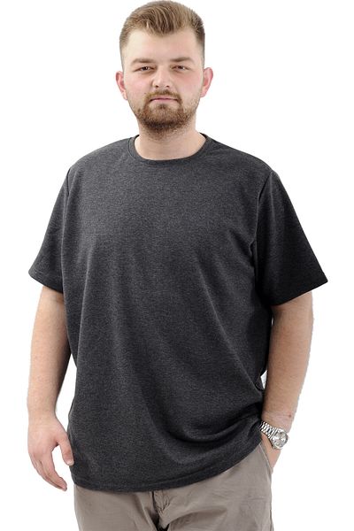 ModeXL Crew Neck Men's T-Shirt Size XL - INTERLOK 23162 Anthracite