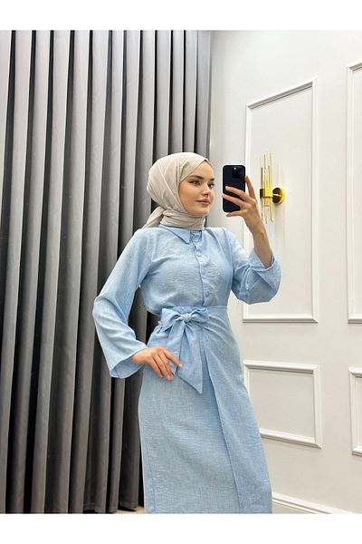 bezenstore Wrap Skirt Suit Set