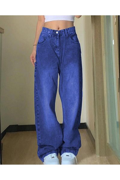 GOSSİP TEAM Gossip Team - Blue Washed Baggy Pants