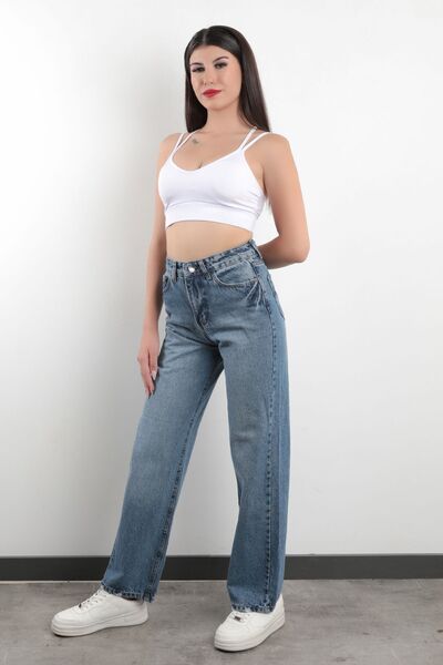 John Borners Jb Трубоподібні штани з високою талією Boyfriend Jean 100% бавов...