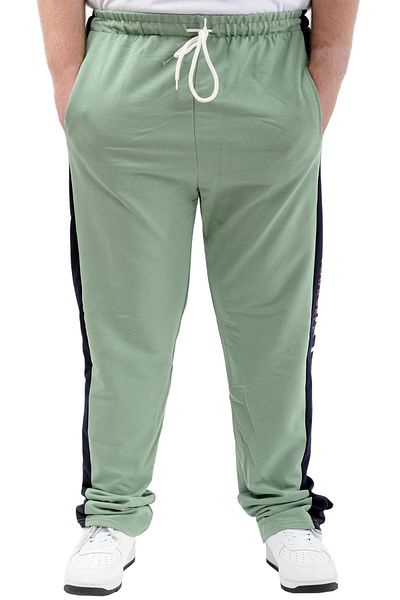 ModeXL Ανδρικό παντελόνι - Τσέπη, στάμπα, Sport 24516 Çağla, μεγάλο μέγεθος