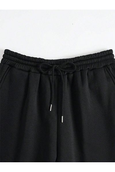 Fifty Color Ψηλόμεσο ελαστικό Winter Jogger Sweatpants Σετ 2 τεμαχίων