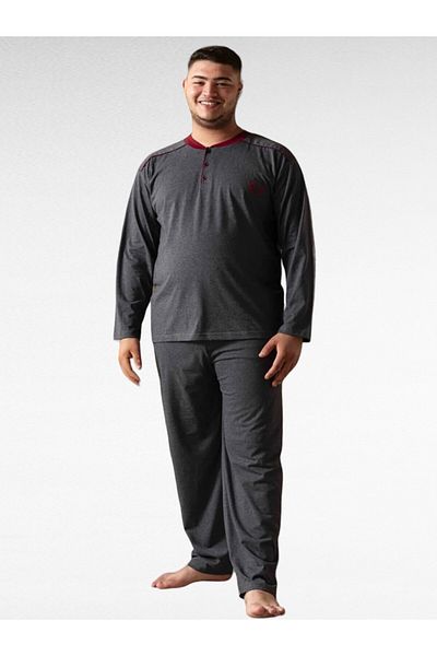 Ercan Battal Size men's Pajama Set