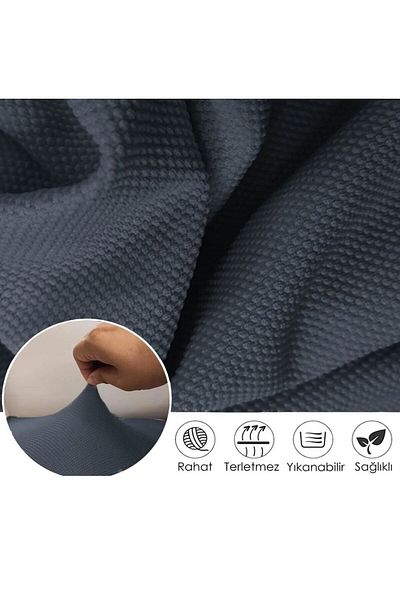 seltenet Lycra Flexible 3 Seater Seat Cover Stretch Elastic Sofa Bed Couch Cover Couch Cover