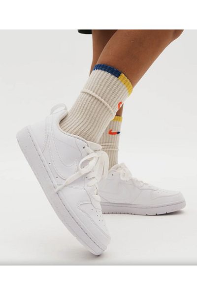 Nike Court BorouGh Low White Sneakers - Casual Sneakers