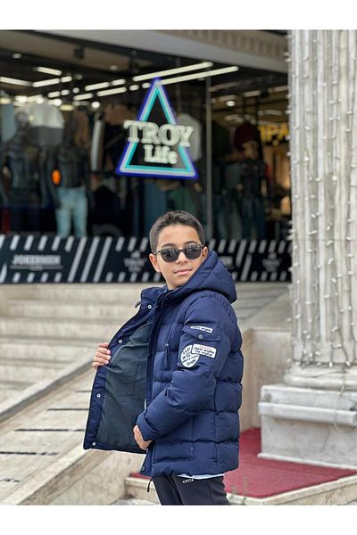DOXGER WateR and WindpRoof PuffeR Jacket foR ChildRen