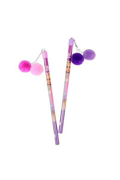 Barbie Ponponlu okul öğrenci kız kurşun kalem