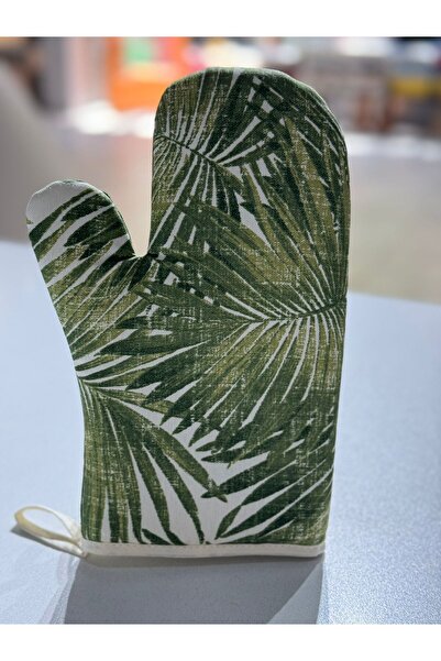 DÜŞLER EV TEKSTİLİ قفازات فرن بنمط شجرة النخيل