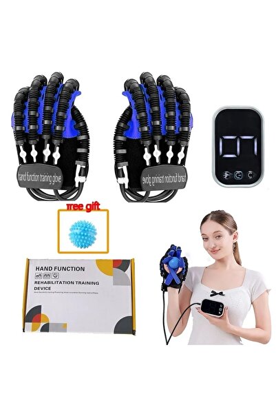 FOSILAVM Sağ Ve Sol El Parmak Rehabilitasyon Egzersiz Robot Eldiven El Egzersiz Aracı