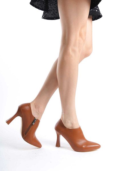 İDOL SHOES Pantofi de damă din piele vegană cu toc înalt - remarcabil