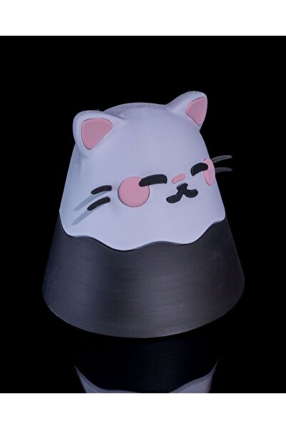 CESTOPİENO Kawaii Cat Mini Storage Box Anime Cat Box 12CM