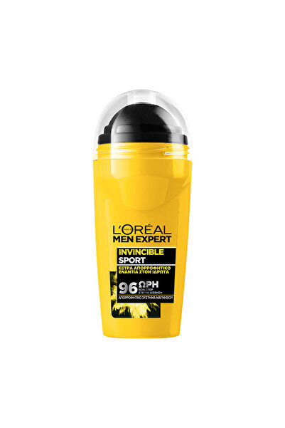 L'Oreal Paris Men Expert Invincible Sport 96 Saat Etkili Roll-On, 50ml