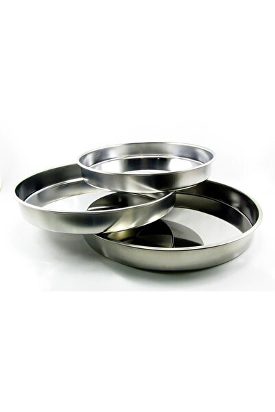 ÜZÜM ÇELİK Oven Tray Set of 3 Steel Tray