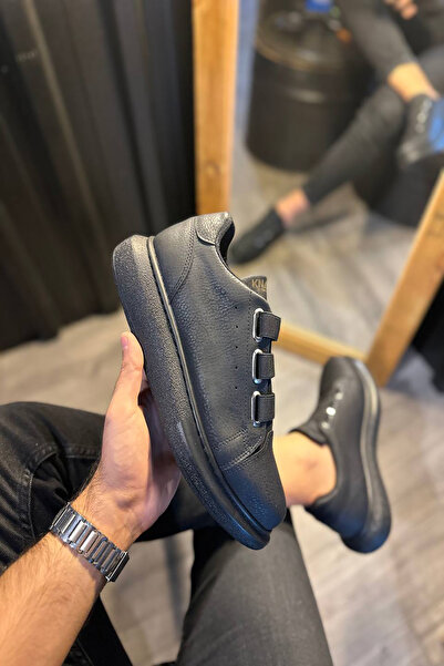 Rainon Store Men's Sneakers - Black, Elastic and Comfortable Sole, Meeting Elegance and Comfort