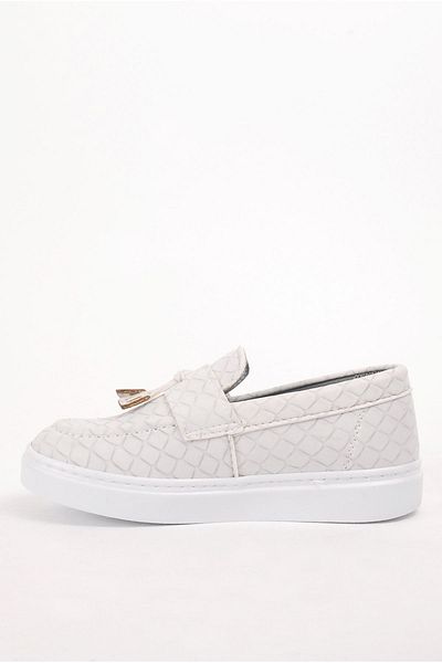 Rıdvan Çelik Boy's White Skin Daily Classic Shoes