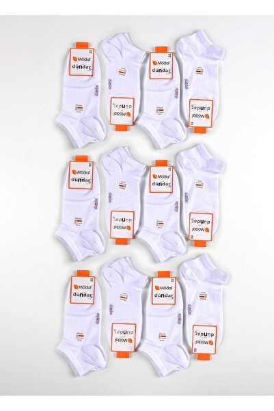 Dündar 6 perechi de șosete papuci fără cusături Modal Plus pentru femei - moale, lavabile și parfumate