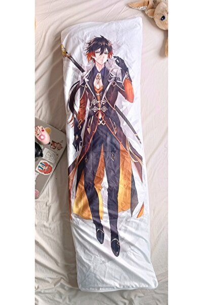 galaxyboutique Anime Genshin Impact Zhongli Sarılma Yastığı