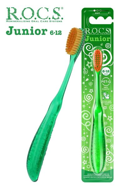 R.O.C.S. Rocs Junıor 6-12 Meyveli Gökkuşağı Diş Macunu Ve Diş Fırçası Seti