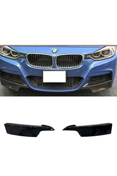 HasAkman Bmw F30 3 Serisi M Performance Ön Flap Set Piona Black 2012 Ve 2018 ...