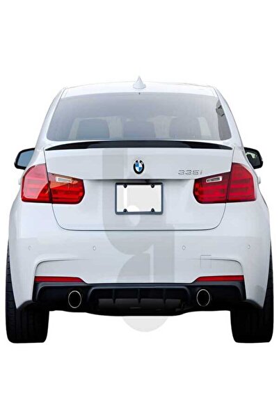 BODYKİT DİZAYN Bmw 3 Serisi Uyumlu F30 M Performance Bagaj Üstü Spoiler Taiwan