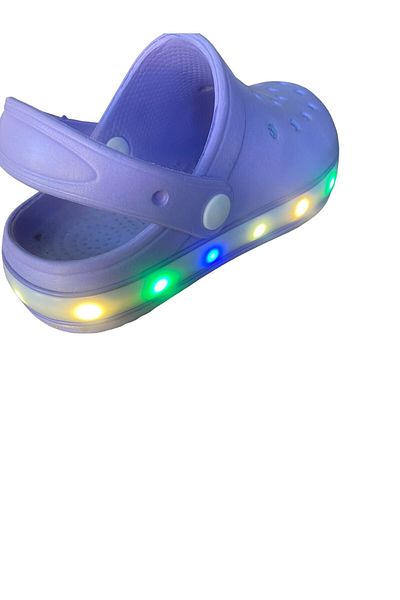 Akınal Bella Ab3 Model Children's Lighted Kroks Slippers