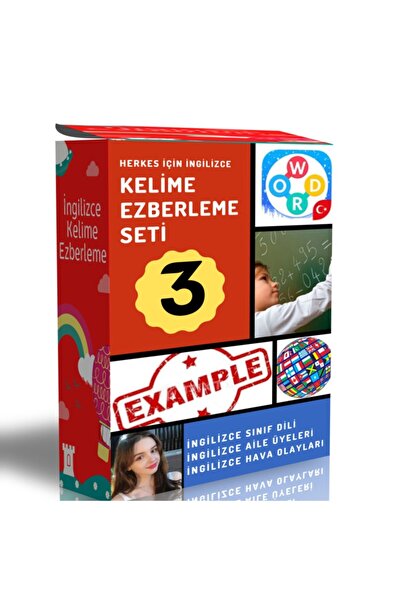 Enine Boyuna Eğitim Memorizing English Words Module Book for Everyone-3
