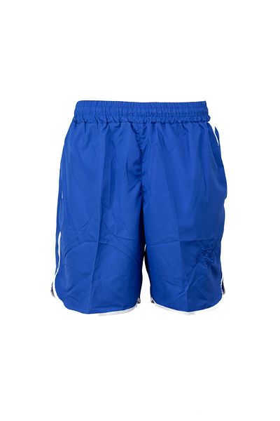 Oppland Pantaloni scurți de baie brodați pentru femei - talie elastică, buzunare cu șireturi, țesătură confortabilă hidrofugă