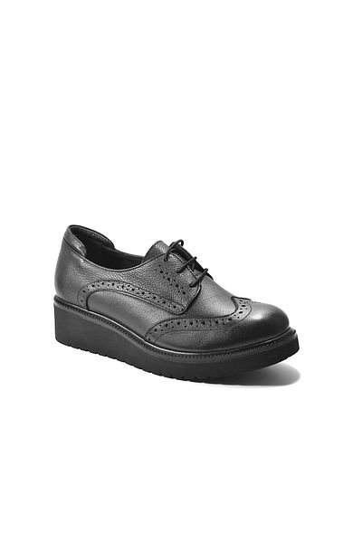 Beety 23BK37.1095 Pantofi de lucru pentru femei, cu cravată ortopedică din cauciuc, din piele naturală