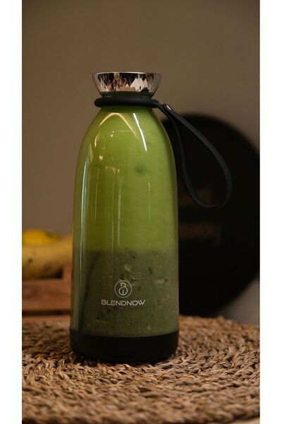 Genel Markalar Tritan Pro Taşınabilir Şarjlı Smoothie Blender, Blendnow Pro (500ML) 2 Yıl İthalatçı Garantili Siya