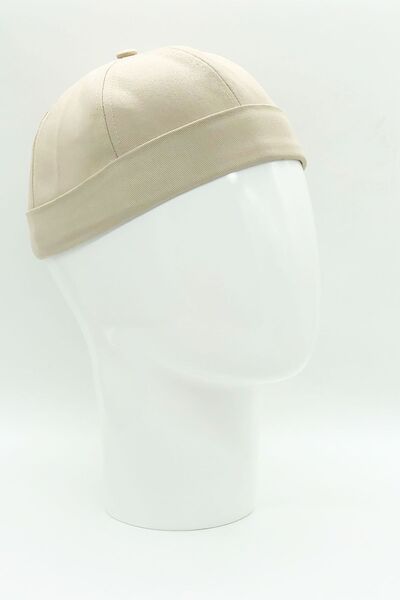 Hoppe Retro Hip Hop Dockers - قبعة صيفية بدون حواف من Kipa Skullcap قابلة للطي