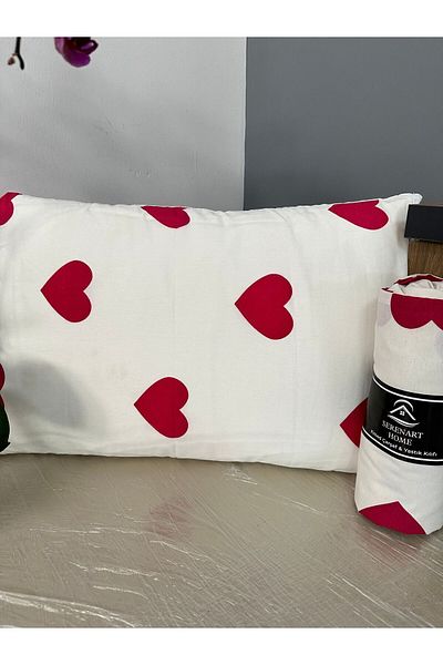 SERENART HOME Single Elastic Crossbow Set - 100x200+1 Pillow Case