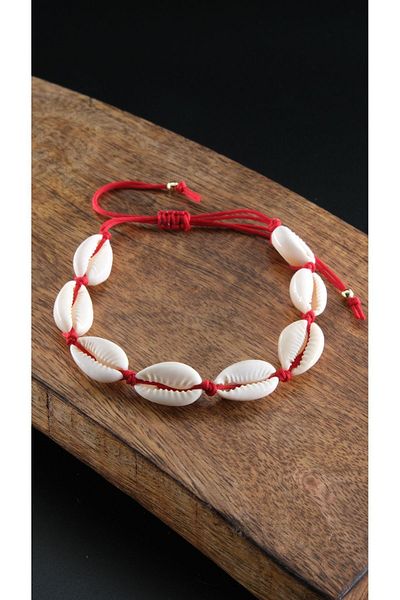 Chillin' Colorful Seashell String Bracelet - Adjustable, Suitable for All Wrists
