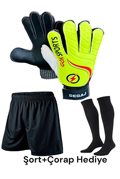 Gök Sports DEGAJ Yetişkin Big Kapıcı Kaleci Eldiveni Goalkeeper Bilek Bandajl...