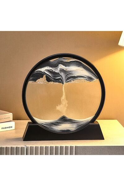 keyfim shop Kişiye Özel 3d Hareketli Sandscape Kum Saati Dekoratif