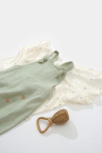 BabyCosy Organik Müslin Salopet Tulum