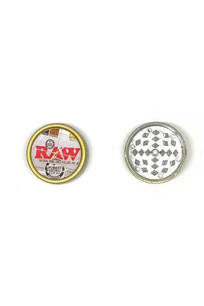 RAW 35mm Yeni Model Metal Tütün Öğütücü Grinder