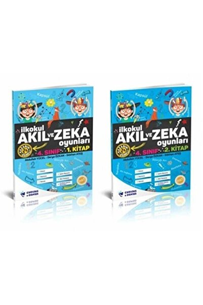 Curious&Genius Ilkokul Akıl Ve Zeka Oyunları 4. Sınıf 2'li Etkinlik Seti Curi...