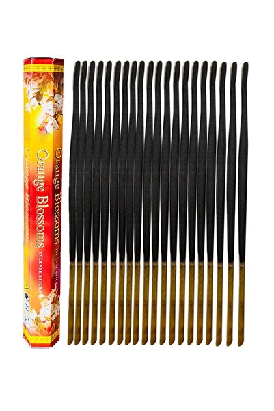 ENJOY SHOP Portakal Çiçegi (orenge Blossoms ) Kokulu Çubuk Tütsü 20 Adet Bamb...