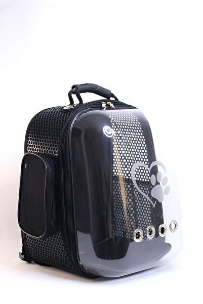 Migno MİGNO Zenith Astronot Model Kedi Köpek Taşıma Çantaları - Siyah