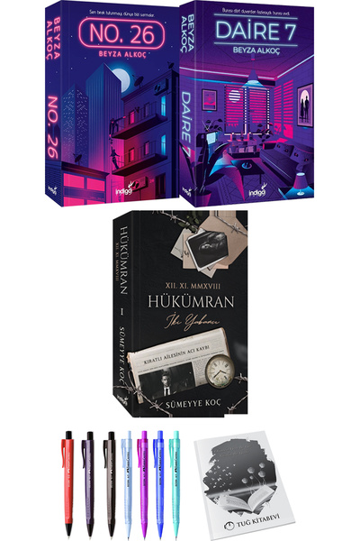 İndigo Kitap No. 26 Daire 7 Beyza Alkoç ve Hükümran 1 İki Yabancı Sümeyye Koç...