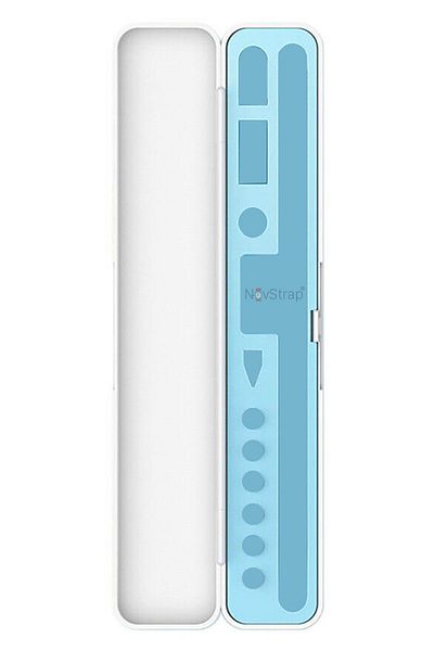 NovStrap صندوق حماية لقلم الكمبيوتر اللوحي متوافق مع جميع أقلام العلامات التجارية Apple Pencil 1/2/usb C/pro