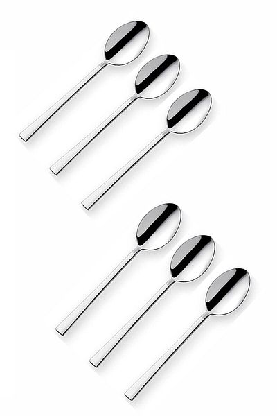 QNİAY 6 Steel Lux Teaspoon