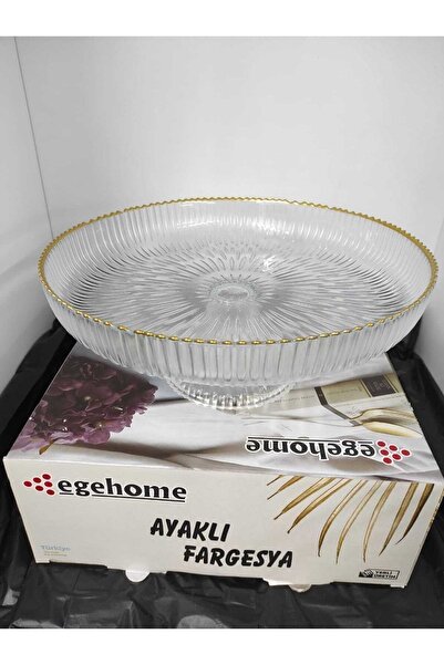 Genel Markalar Egenin Incileri Sunumluk Meyvelik Ayaklı Kase Fargesya