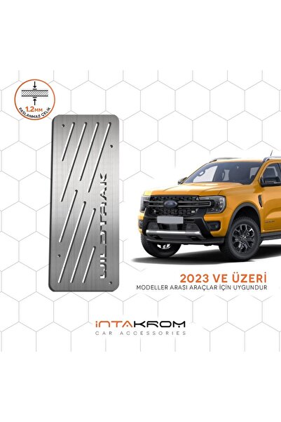 İntachrom Ford Ranger Wildtrack Krom Ayak Dinlendirme Pedalı - 2023 ve Üzeri
