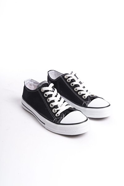 FGZY Shoes Lifestyle Chuck Canvas Kısa Unisex Siyah Sneakers