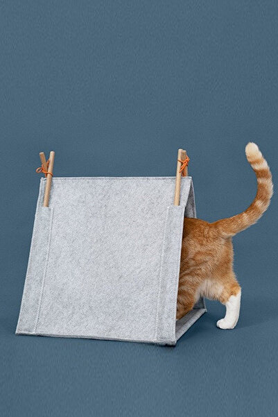 Nurnivus Maya Cat Play Tent - Cat and Small Dog Bed with Pet Cushions