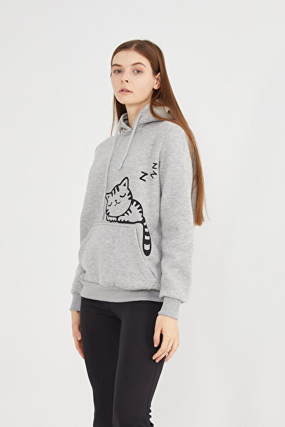 EFFRENATU Φούτερ με κουκούλα με κουκούλα